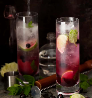 Black Currant Mojito